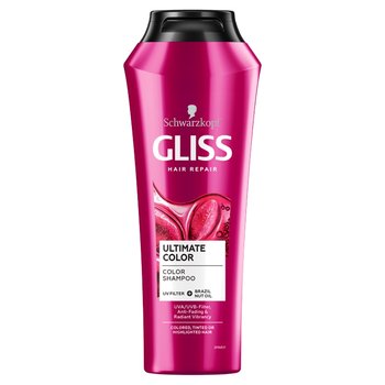 Gliss Kur, Ultimate Color, szampon do włosów farbowanych, 250 ml - Gliss