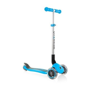 Globber, Hulajnoga 3-kołowa, Primo Foldable 430-101 Sky Blue, niebieski, 77.5 cm - Globber