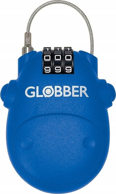 Фото - Захист для активного відпочинку Globber Lock zapięcie zabezpieczające linka kłódka na szyfr / 532-100 Navy 
