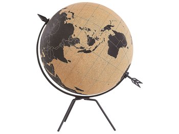 Globus korkowy brązowy BATTUTA - Beliani