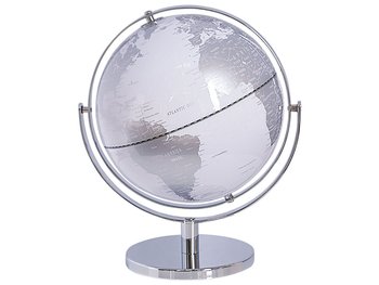 Globus srebrny DRAKE - Beliani