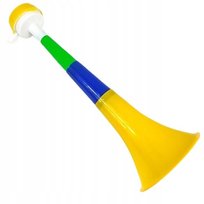 Głośna Trąbka Kibica Wuwuzela Składana Z Ustnikiem 28Cm Klaus
