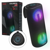 Głośnik Bezprzewodowy Bluetooth Hama Pipe 3.0 przenośny mobilny boomox LED