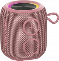 GŁOŚNIK BEZPRZEWODOWY BLUETOOTH SENCOR SIRIUS ROSE LED 5 W TWS WODOODPRONY Sencor