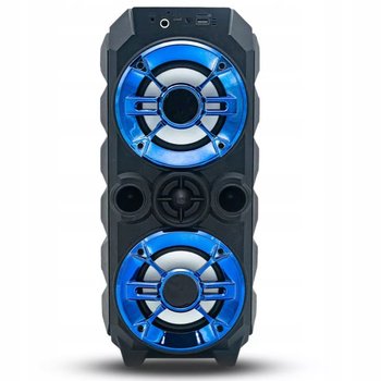 GŁOŚNIK BLUETOOTH AKUMULATOROWY 10W (2x 5W 4") KARAOKE MIKROFON W ZESTAWIE - Inny producent