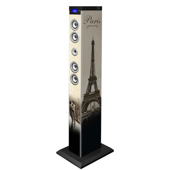 Glosnik Bluetooth Paris 60W, stacja dokujaca USB-C - Bigben Multimedia Tower - Bigben