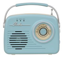Głośnik bluetooth Setty z radio Retro P350 niebieskie