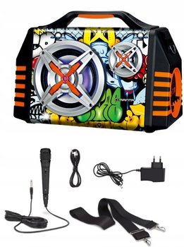 Głośnik Manta HELIOS 2 Bluetooth z mikrofonem Przenośny 50W AUX - Manta