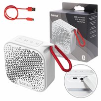 Głośnik mobilny Hama Pocket 3.0 Bluetooth biały