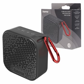 Głośnik mobilny Hama Pocket Bluetooth czarny kompaktowy Wodoodporny mały - Hama Polska