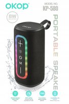 Głośnik przenośny Okop KP-580 różne kolory 8 W, Bluetooth