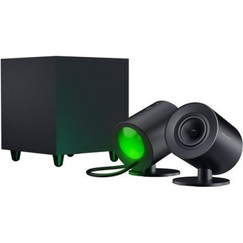 Głośniki do gier Razer z przewodowym subwooferem Nommo V2 - 2.1 Bluetooth, czarne - Razer