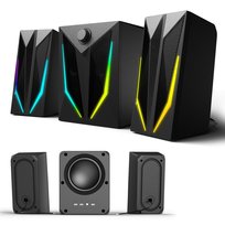 GŁOŚNIKI KOMPUTEROWE URAGE BLAST-R 621 20W LED SUBWOOFER STEREO JACK USB PC