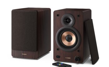 Głośniki podstawkowe Sharp CP-SS30, brązowe - Sharp