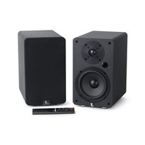 Głośniki półkowe kolumny podstawkowe Laudberg S1 2.0 do telewizora 100W HDMI ARC