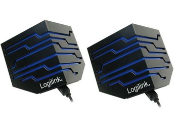 Głośniki stereo 2.0 LOGILINK z podświetleniem LED - LogiLink