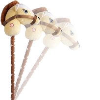 Głowa Konia Na Kiju Hobby Horse Dźwięk Pluszowy