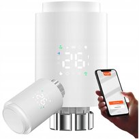 GŁOWICA TERMOSTATYCZNA ZIGBEE 3.0 LCD Inteligentna GRZEJNIKOWA SMART TUYA Blow