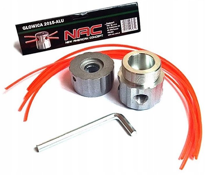 Głowica żyłkowa NAC aluminiowa