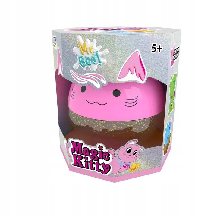 CRAZE MAGIC SLIME BAG HELLO KITTY | Slime per bambini in busta 75ml Set di slime con figura a sorpresa di Hello Kitty, senza odore, senza residui
