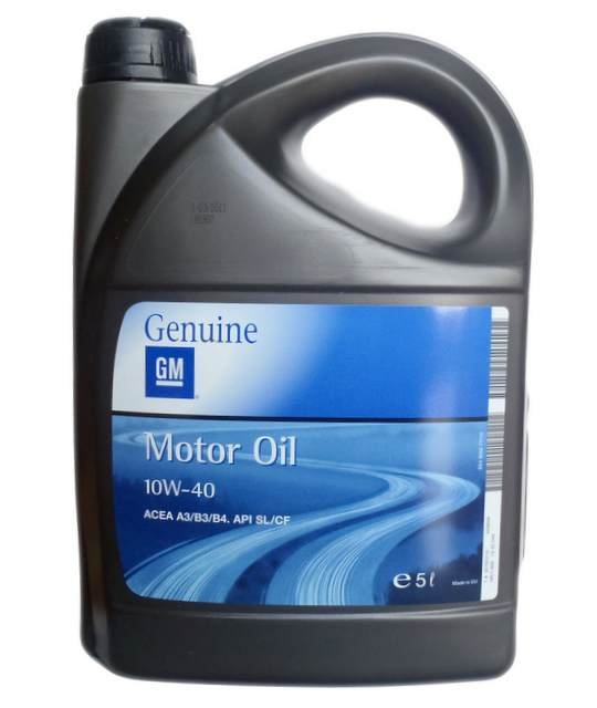 GM MOTOR OIL 10W40 5L GM Motoryzacja EMPIK