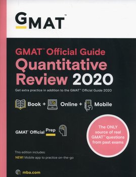 GMAT Official Guide 2020 Quantitative Review: Book + Online - Opracowanie zbiorowe