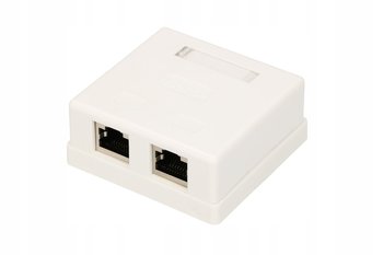 Gniazdo natynkowe Extralink 2x RJ45 KAT5E STP - EXTRALINK