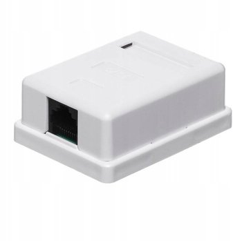 Gniazdo natynkowe kompletne 1xRJ45 8p8c UTP Cat6 - Netrack