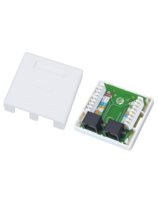 Gniazdo natynkowe UTP kat.6 2xRJ45 Alantec