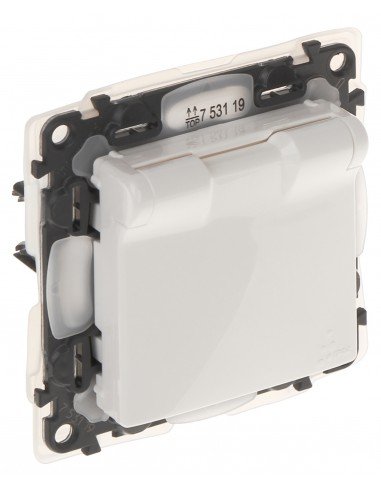 GNIAZDO POJEDYNCZE LE-753119 Valena Life 230 V 16 A (Schuko) IP44 ...
