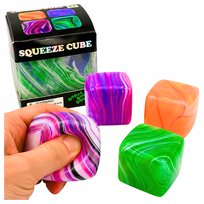 Gniotek Antystresowy Kostka Lodu ICE CUBE Sensoryczna Mix Kolorów SkibiStore