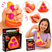 GNIOTEK ANTYSTRESOWY SQUISHY PIZZA 9 CM DZIEŃ DZIECKA 1 SZT Towar Na Festyny