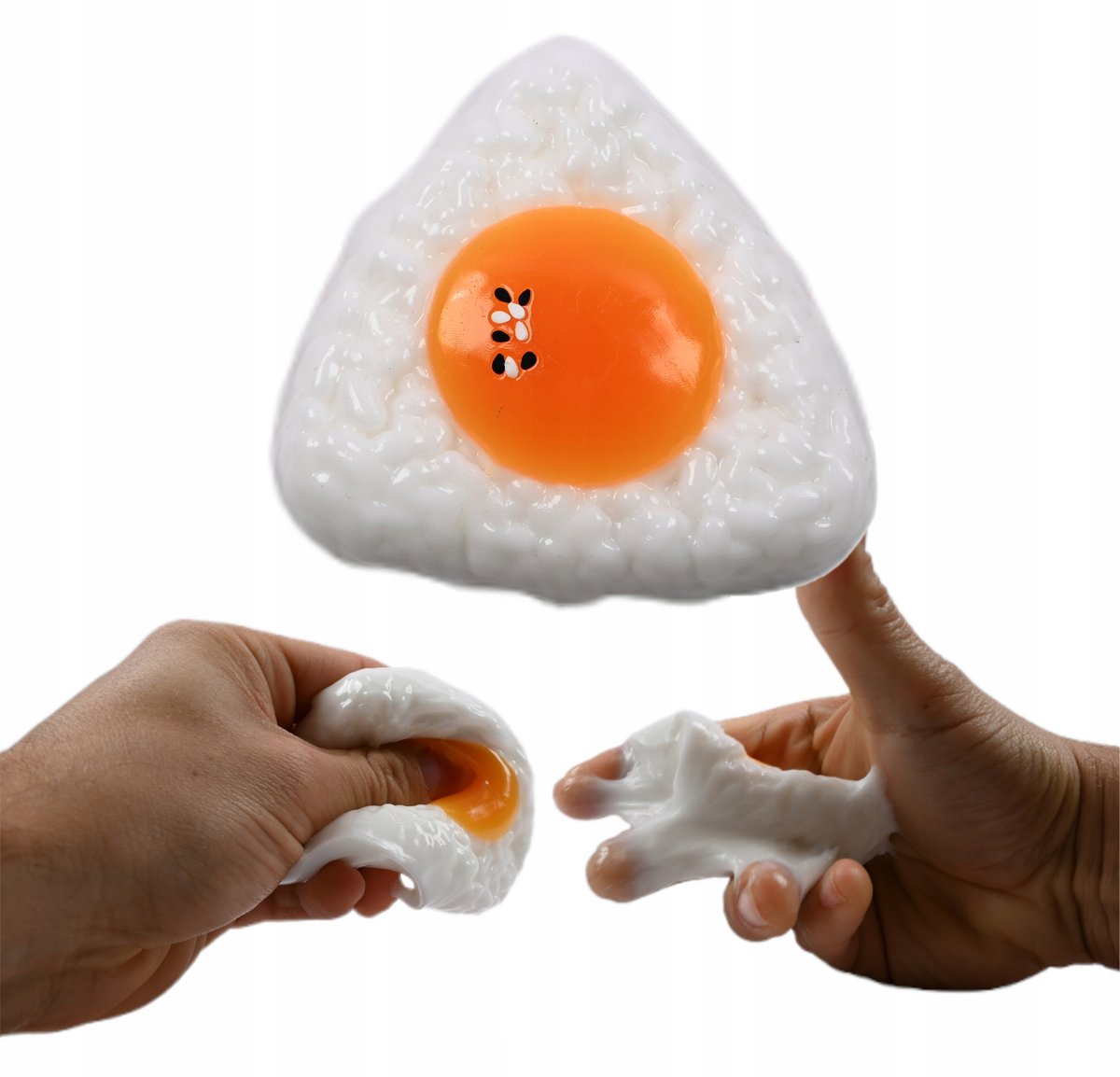 GNIOTEK JAJKO GLUT ROZCIĄGLIWY SLIME TABA SQUISHY MOCHI STICKY ZABAWKA ...
