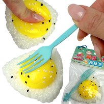 Gniotek Jajko z Widelcem 7x7 cm SquishySquishies