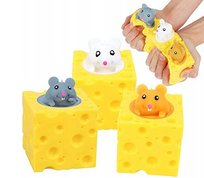 Gniotek Myszka Mochi Squichy Ser Antystresowy Mysz Ser Norimpex