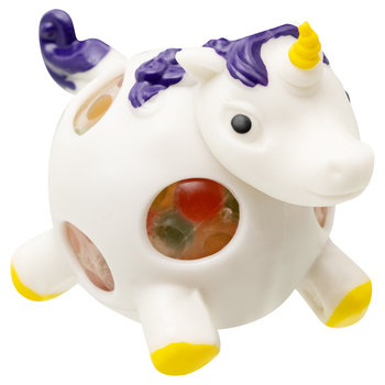 Gniotek Z Kulkami, REBEL Unicorn, Biały - Empik