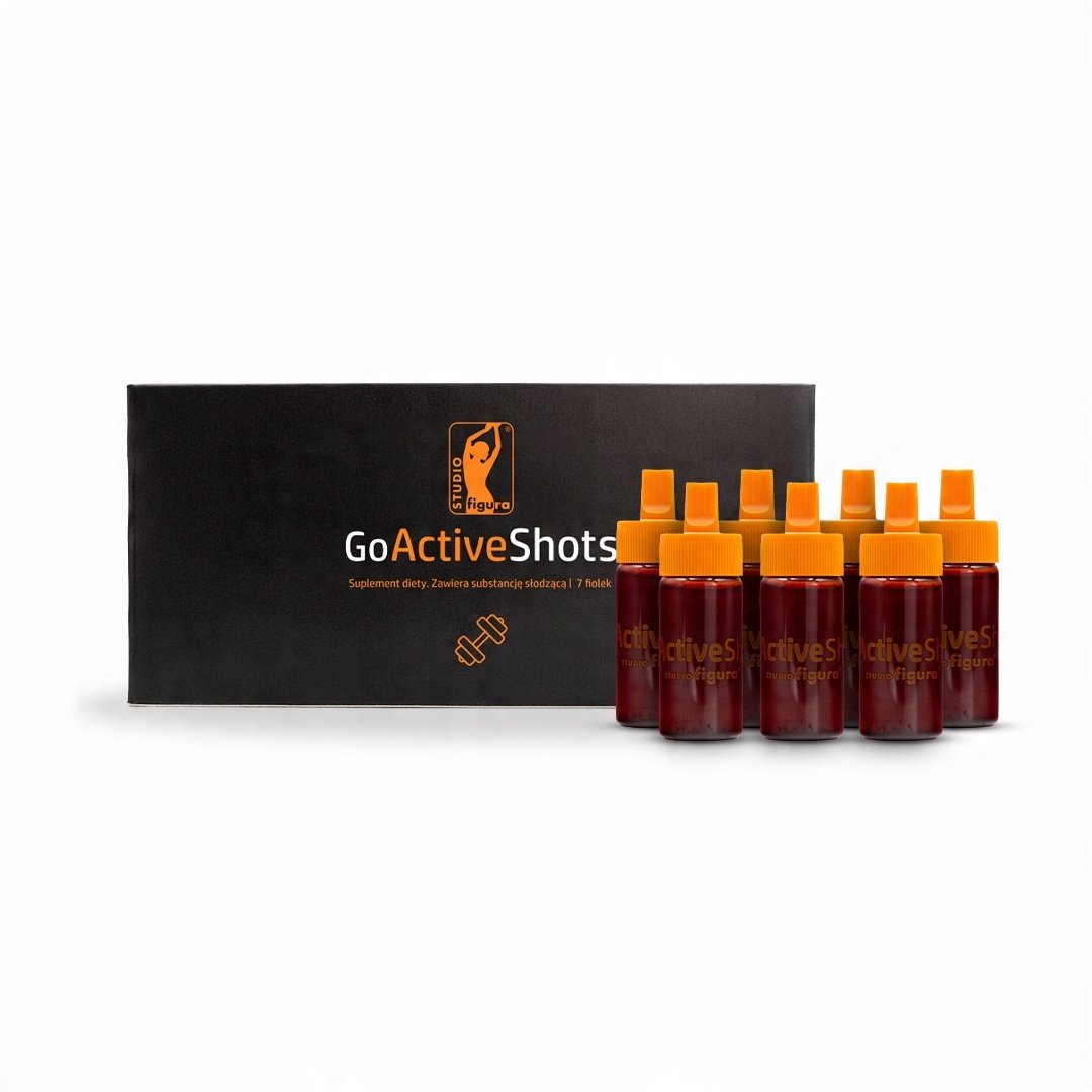 Studio Figura Studio Figura Go Active Shots Potreningówka Malinowa Na Regenerację 7X Shots 10Ml