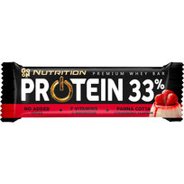 GO ON Nutrition Premium Whey Bar Protein 33% 50g BATON BIAŁKOWY Panna Cotta Strawberry