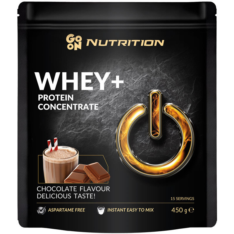 GO ON Nutrition Whey+ Protein Concentrate 450g Chocolate | Sklep EMPIK.COM