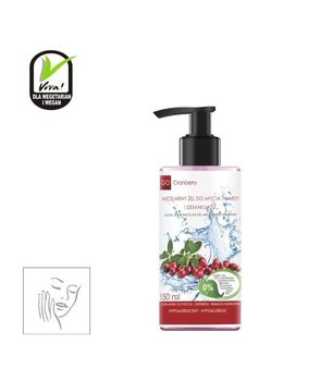 GoCranberry, miceralny żel do mycia twarzy i demakijażu, 150 ml - GoCranberry