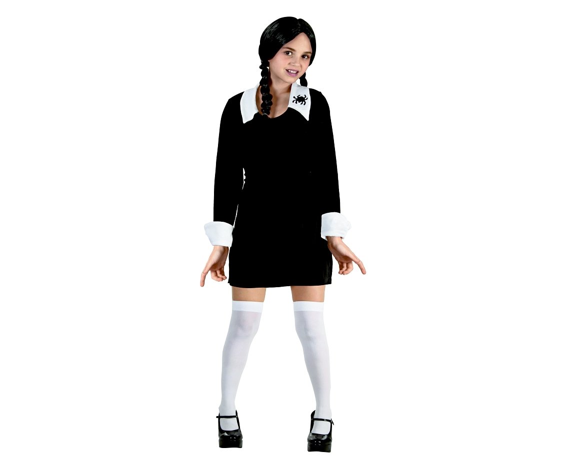 Strój dla dzieci Gotycka Uczennica (sukienka), rozm. 130/140 cm Halloween - inne stroje w promocji
