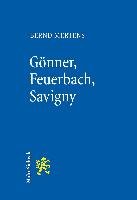 Gönner, Feuerbach, Savigny - Mertens Bernd