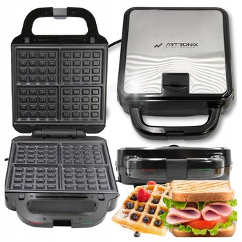 Gofrownica 3w1 1400W gofry opiekacz toster grill elektryczny opiekacz DUŻA - Zlaro