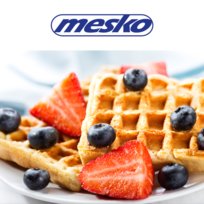 Gofrownica Mesko MS3091 1800W Rozmiar gofrów 2 x (8,5cm x 14,5cm)