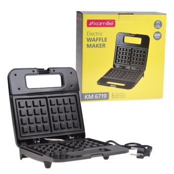 Gofrownica Na Dwa Gofry Opiekacz Do Gofrów 800W - Kamille