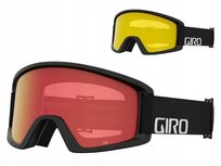 Gogle GIRO SEMI BLACK WORDMARK AMBER SCARLET 19-42% S2+YELLOW 84% S0 GIRO