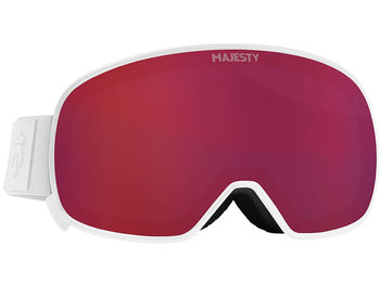 Gogle Majesty The Force Spherical Sx White Frame Szybka Rose Blue Lens + Szybka Citrine 2023 - Majesty