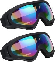GOGLE MOTOCYKLOWE NA MOTOR CROSS QUAD ROWER ENDURO ZESTAW DWIE SZTUKI Inna marka