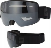 Gogle narciarskie 4F gogle snowboardowe GOGU063 20S czarny 4F