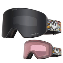 Gogle narciarskie Dragon NFX Mag Otg snowboardowe dwie soczewki S2, S4